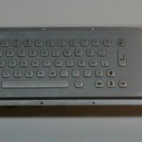 Large picture metal keyboard with trackball