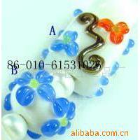Large picture glass bead