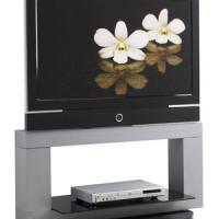Large picture Glass LCD TV Stand