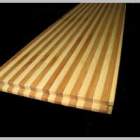 Large picture zebra vertical bamboo flooring