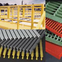 Large picture FRP gratings, profiles