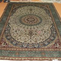 Large picture Persian silk rug