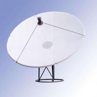 Large picture C-band satellite dish antennas
