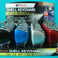 Large picture LED shell torch with key chain