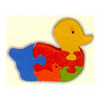 Large picture Wooden Jigsaw Puzzle Duck