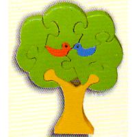 Large picture Wooden Jigsaw Puzzle Tree
