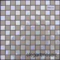 Large picture glass mosaic tiles-RR0130