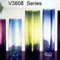 Large picture glass vase