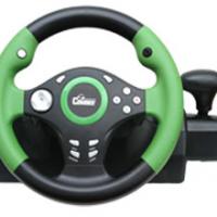 Large picture Wireless Steering Wheels-Green/Black