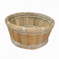 Large picture bamboo basket