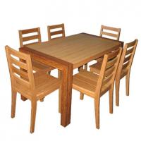 Large picture bamboo dining room set