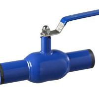 Large picture flange connection welded ball valves