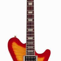 Large picture electric guitar LC-23 Q-DL