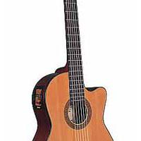 Large picture classical guitar LCG-17 M-CE
