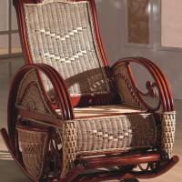 Large picture Indoor rattan rocking chair (3)