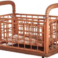 Large picture Indoor rattan baby bed