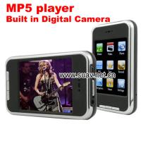 Large picture touch screen portable MP5 IPOD player with camera