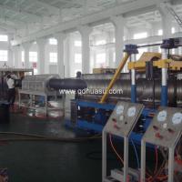 Large picture HDPE Double Wall Corrugated Pipe Extrusion