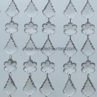 Large picture acrylic snowflake beads and baroque drop