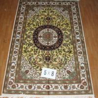 Large picture pure silk rug