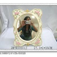Large picture Polyresin mirror,polyresin crafts