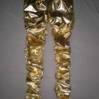 Large picture PU Coated legging,shiny leather look legging,metal