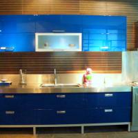 Large picture Lacquer kitchen cabinet, paited kithcen cabinet