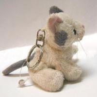 Large picture fuzzy key chain