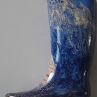 Large picture wellington boots for ladies