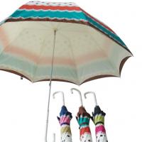 Large picture lady umbrella