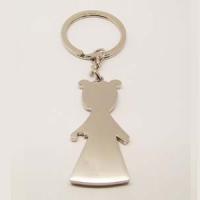 Large picture girl key chain