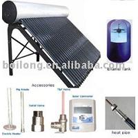 Large picture heat pipe solar water heater