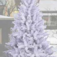 Large picture artifical christmas trees(white)