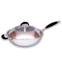 Large picture STAINLESS STEEL WOK