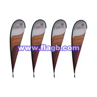 Large picture teardrop flags