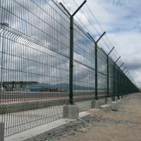 Large picture Euro Fence with Y-post, Made of Low Carbon Steel W