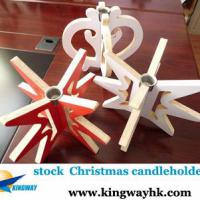 Large picture stock stocklot closeout Christmas candleholder
