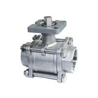 Large picture Ball valve 3PC with mounting pad