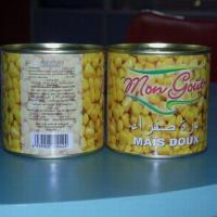 Large picture canned sweet corn