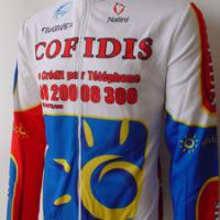 Large picture cycling suit