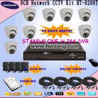 Large picture 8CH CCTV Camera & DVR CCTV System HT-8208T