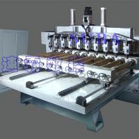 Large picture CNC Router for wooden columns