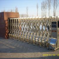 Large picture folding  industrial gate