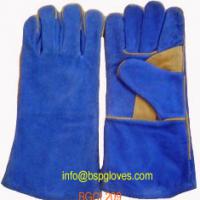 Large picture 14' Blue Select Leather Welder Gloves