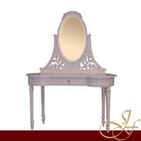 Large picture Oval Rose Dresser Mirror