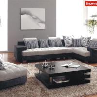 Large picture fabric sofa A01-6