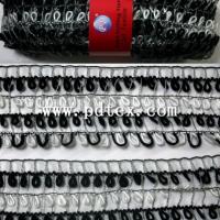 Large picture boucle yarn