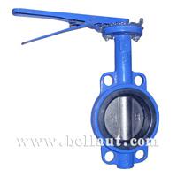 Large picture Manual-operated wafer butterfly valve