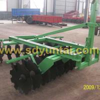 Large picture offset disc harrow