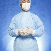 Large picture surgical gown